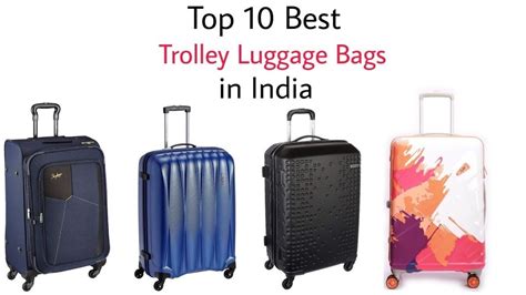 best brands for trolley bags.